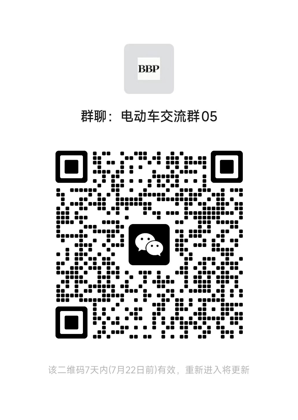 电动车群二维码